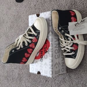 NWT Comme Des Garcon x Converse (women's 7)